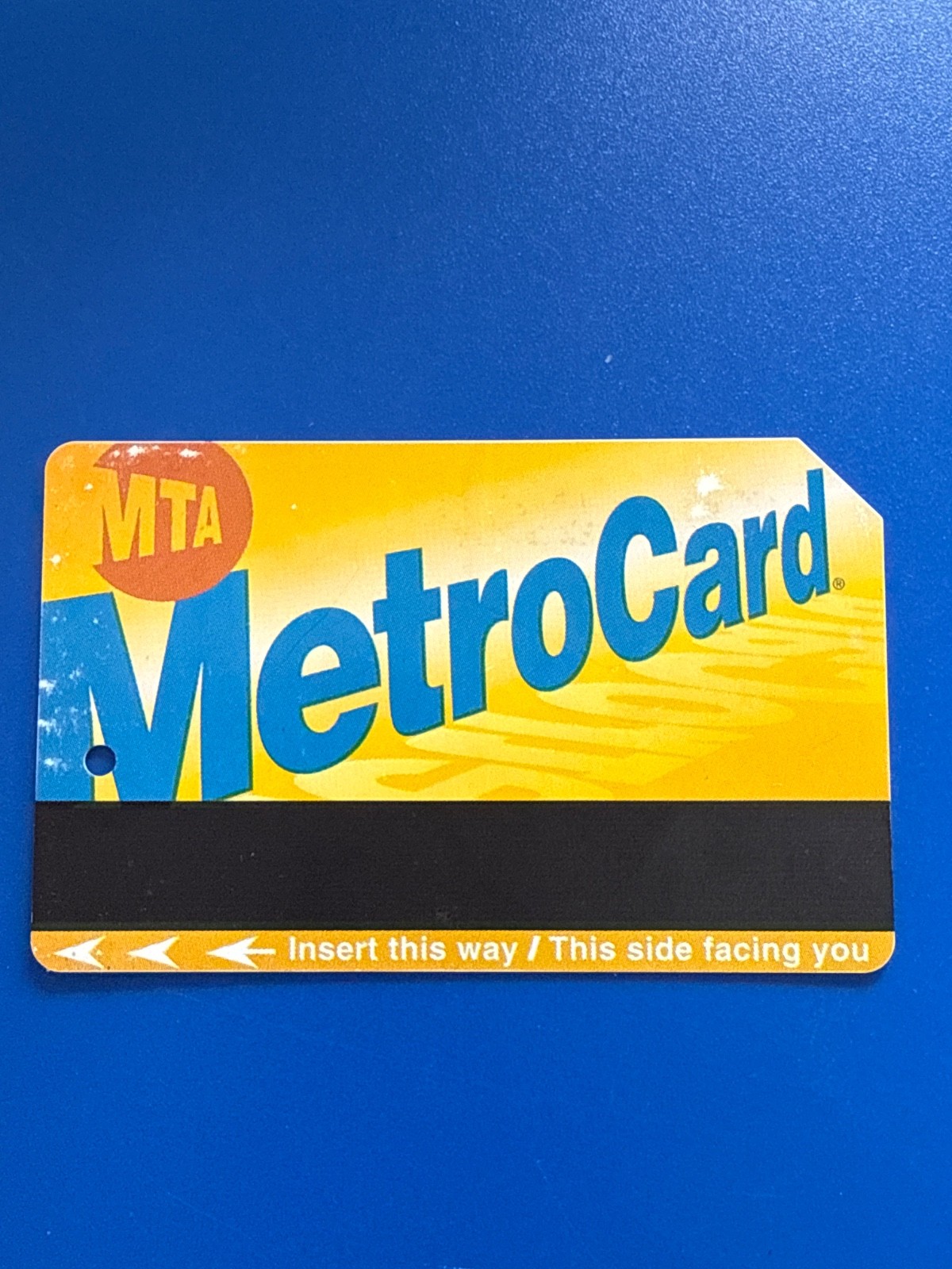 NYC mta subway metrocard