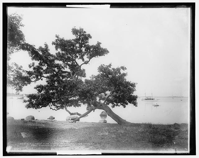 Shelter Island NY Dering Harbor NY Yacht Club Station 5 1900s Harbor View