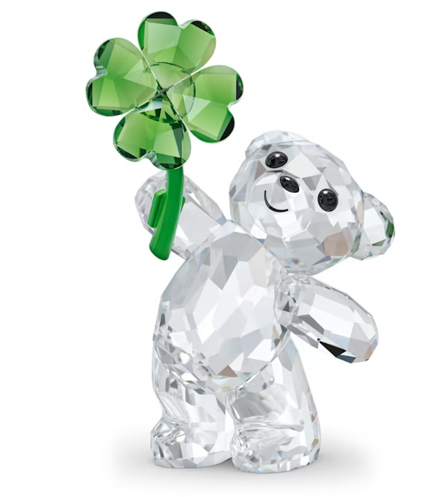 Swarovski Crystal Kris Bear Lucky Charm Ornament - 5557537