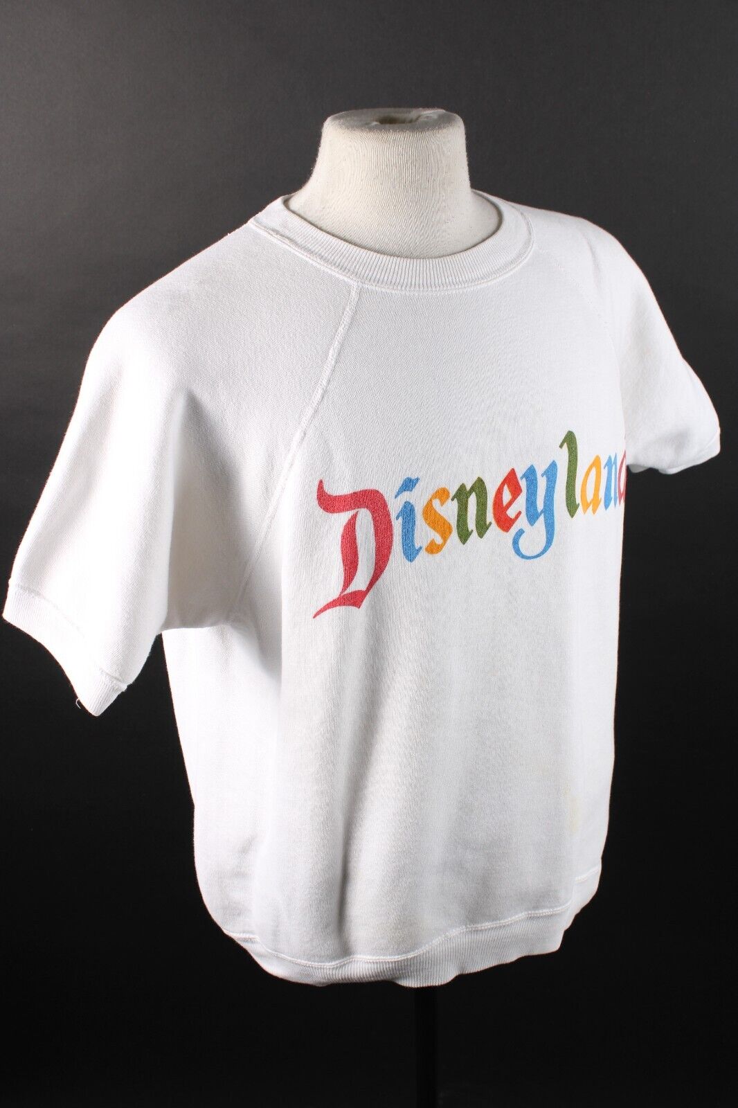 VTG 1960s Disneyland Disney Sweatshirt Cotton Short Sleeve Men's Size XL USA