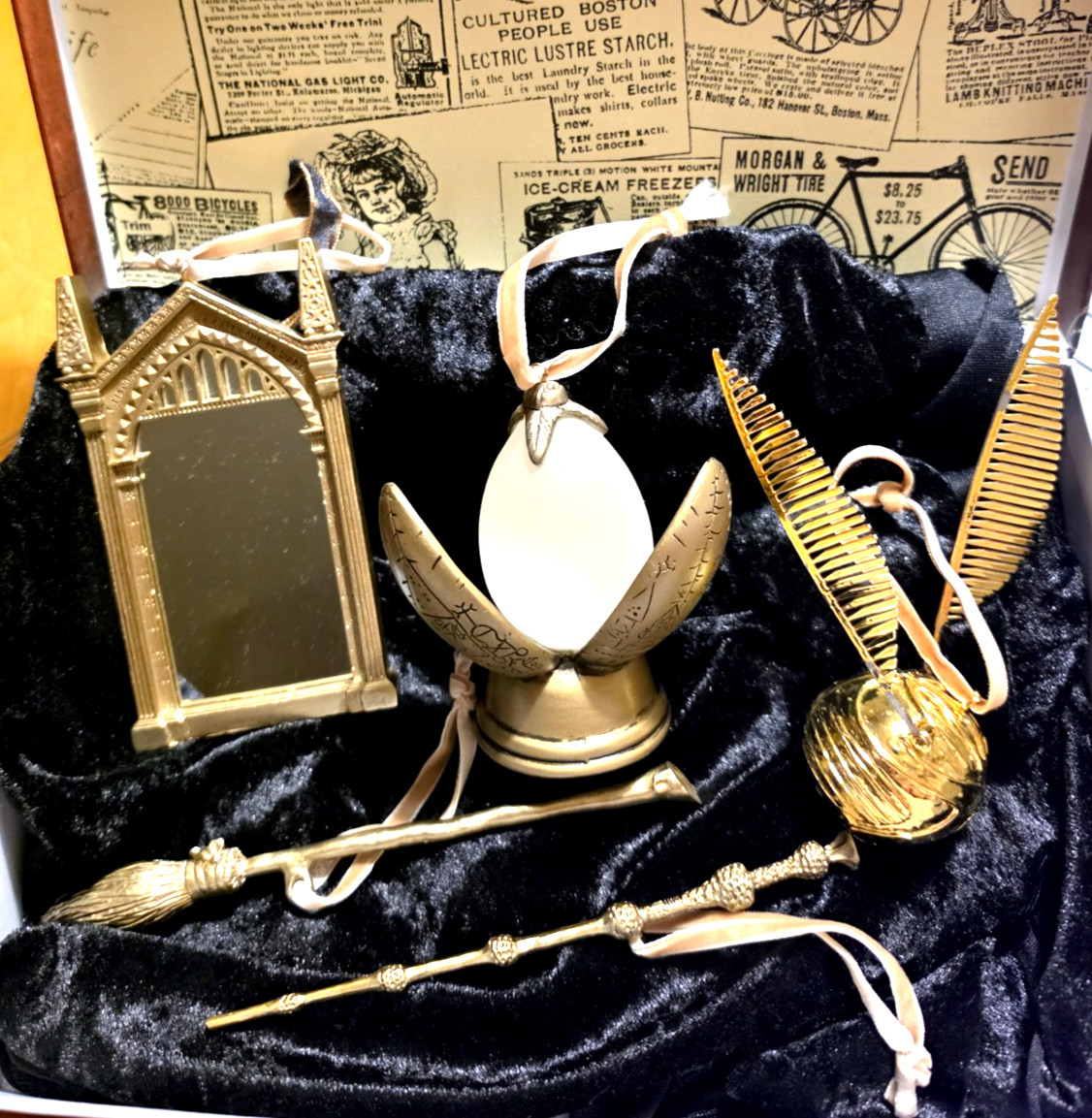 Pottery Barn Harry Potter Lot of 5 - Loose Collection Ornaments 