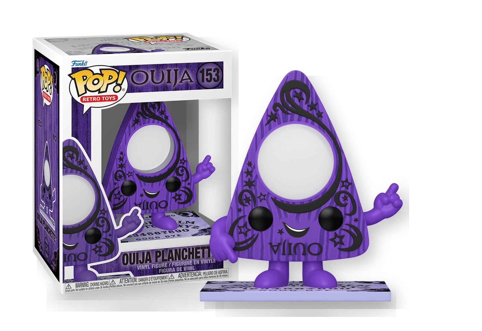 Funko Pop Retro Toys:  Hasbro - Ouija Planchette - Vinyl Figure #153 #83811