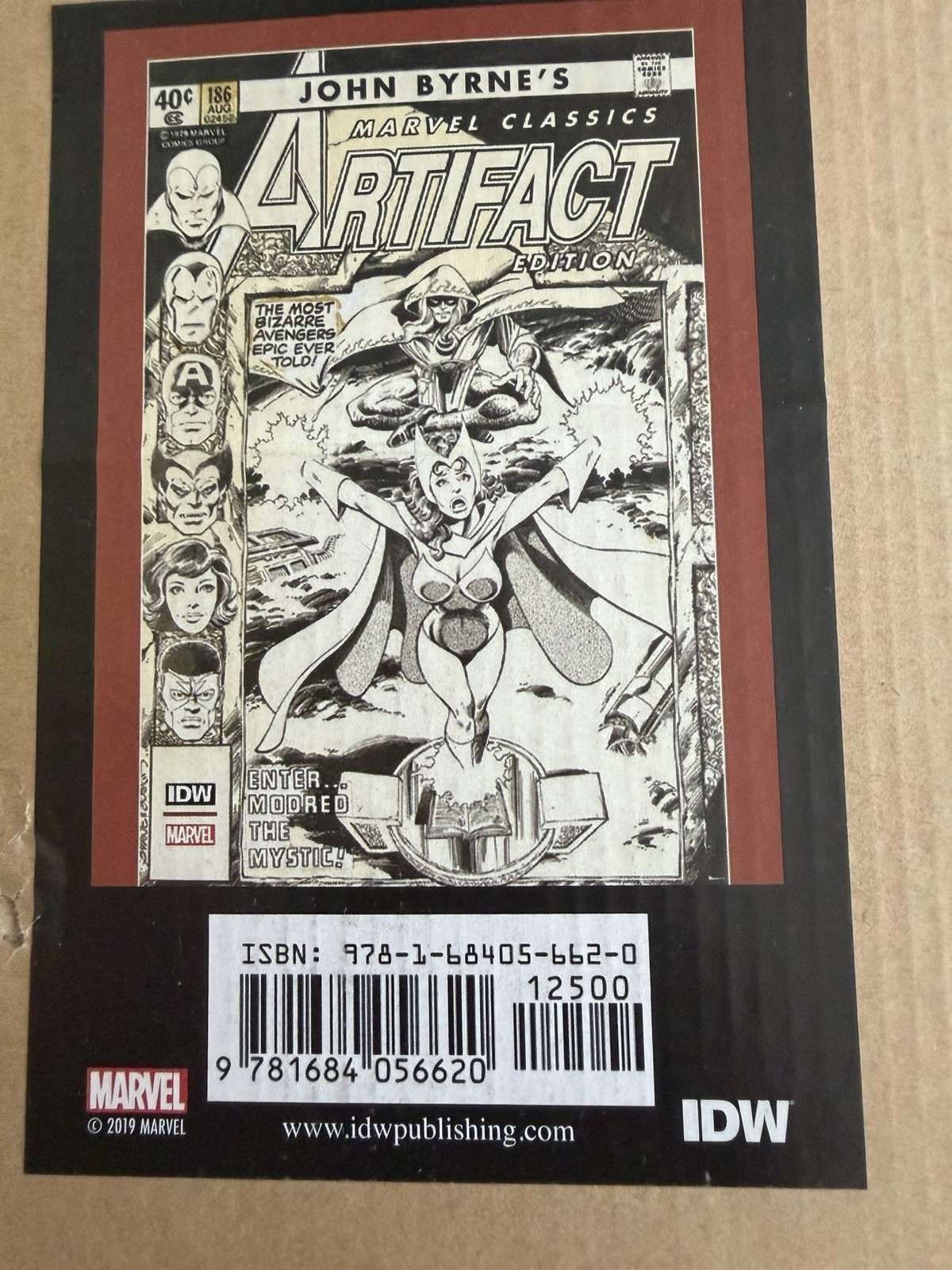 IDW/John Byrne/Marvel Classics Artifact Edition/Hardcover/Marvel Comics