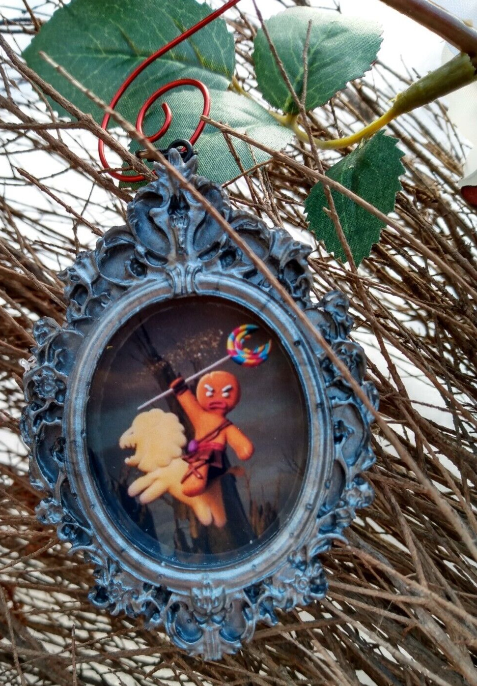 Shrek Gingerbread Cookie Funny Keepsake Ornament Humorous Christmas