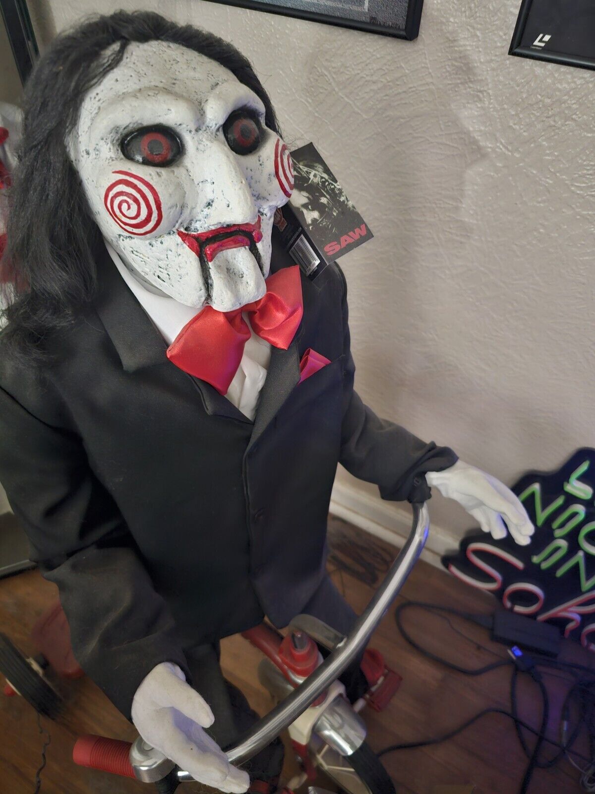 SAW - BILLY PUPPET PROP - Trick or Treat Studios Non Talking Version