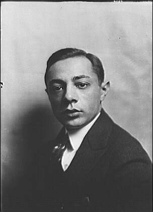 Photo:New York City Emil Reich 1917 Portrait Photograph Men Suit