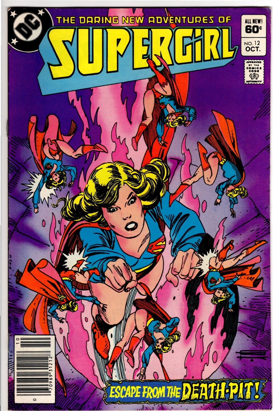 DARING NEW ADVENTURES OF SUPERGIRL #12 (1983): Newsstand: VF