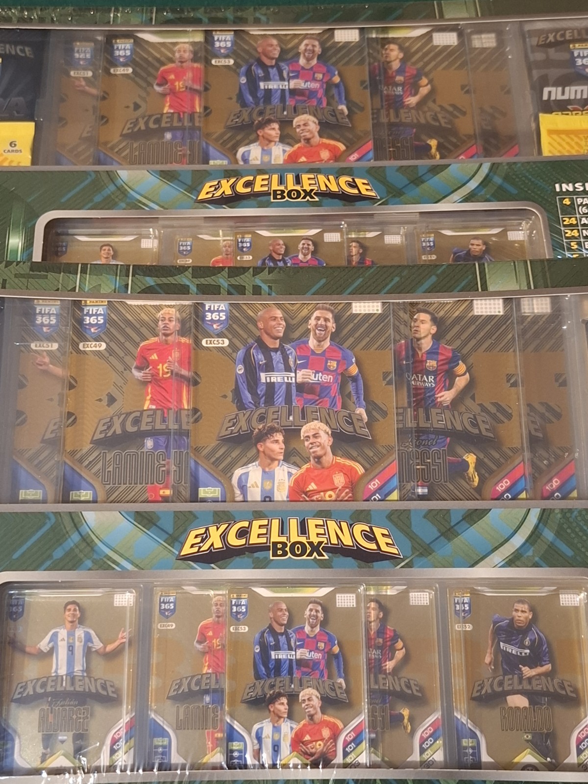 2 Box Panini FIFA 365 Adrenalyn XL Excellence Box 2026 Ed. limited sealed