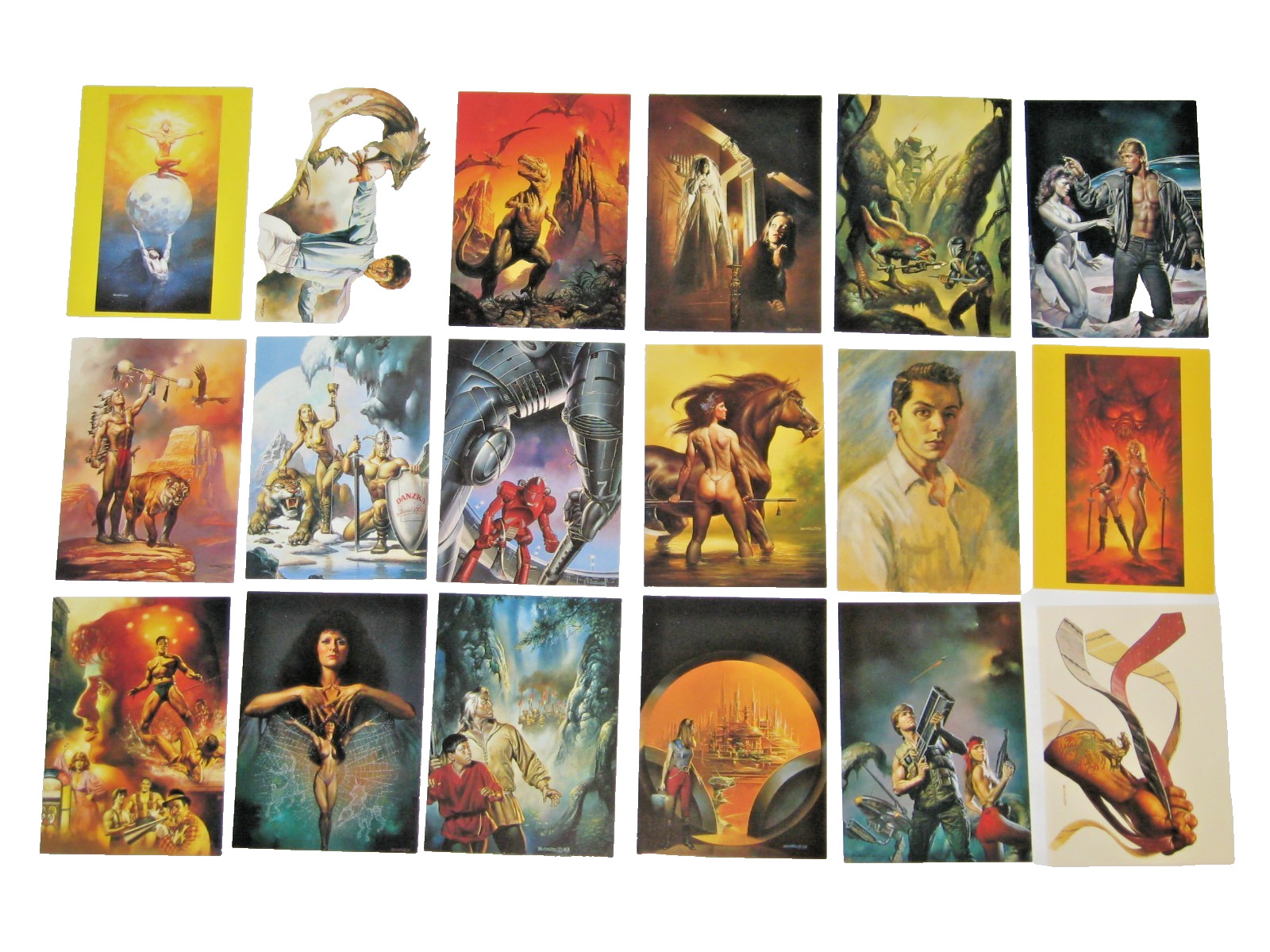 1994 BORIS VALLEJO SERIES 4 Magnificent Myths BASE 90 CARD SET DRAGONS GOT SPACE