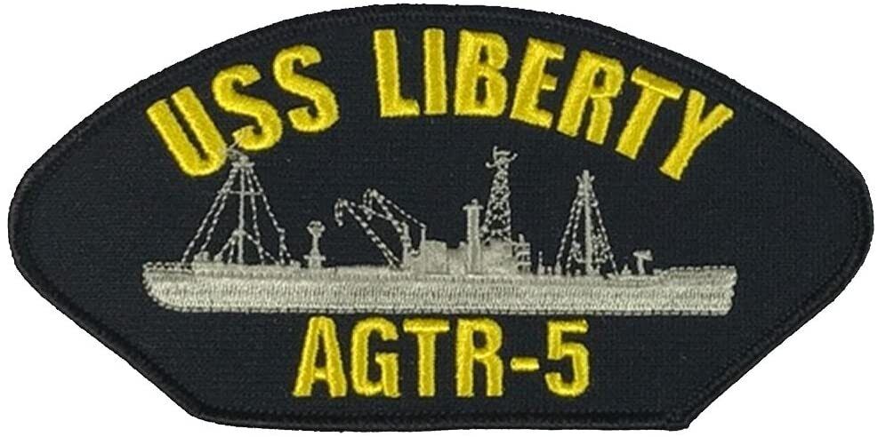 USS LIBERTY AGTR-5 PATCH - Multi-colored - Veteran Owned Business