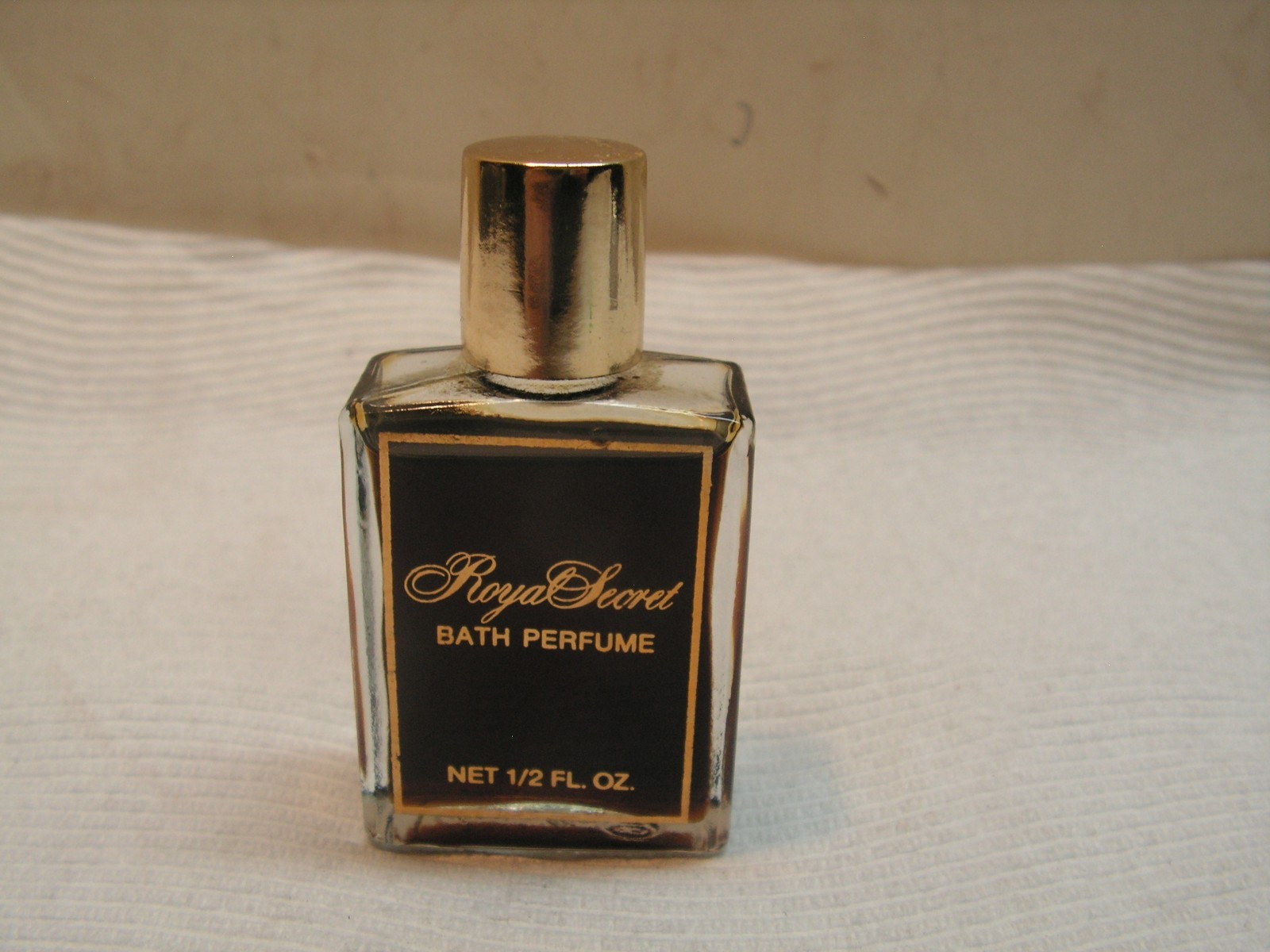 Vintage ROYAL SECRET GERMAINE MONTEIL BATH PERFUME 15ml SPLASH Original 1/2 Oz