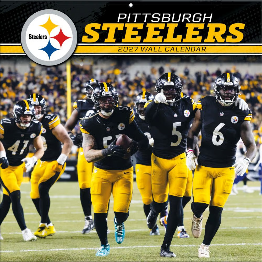 Turner Licensing,  NFL Pittsburgh Steelers 2027 Wall Calendar