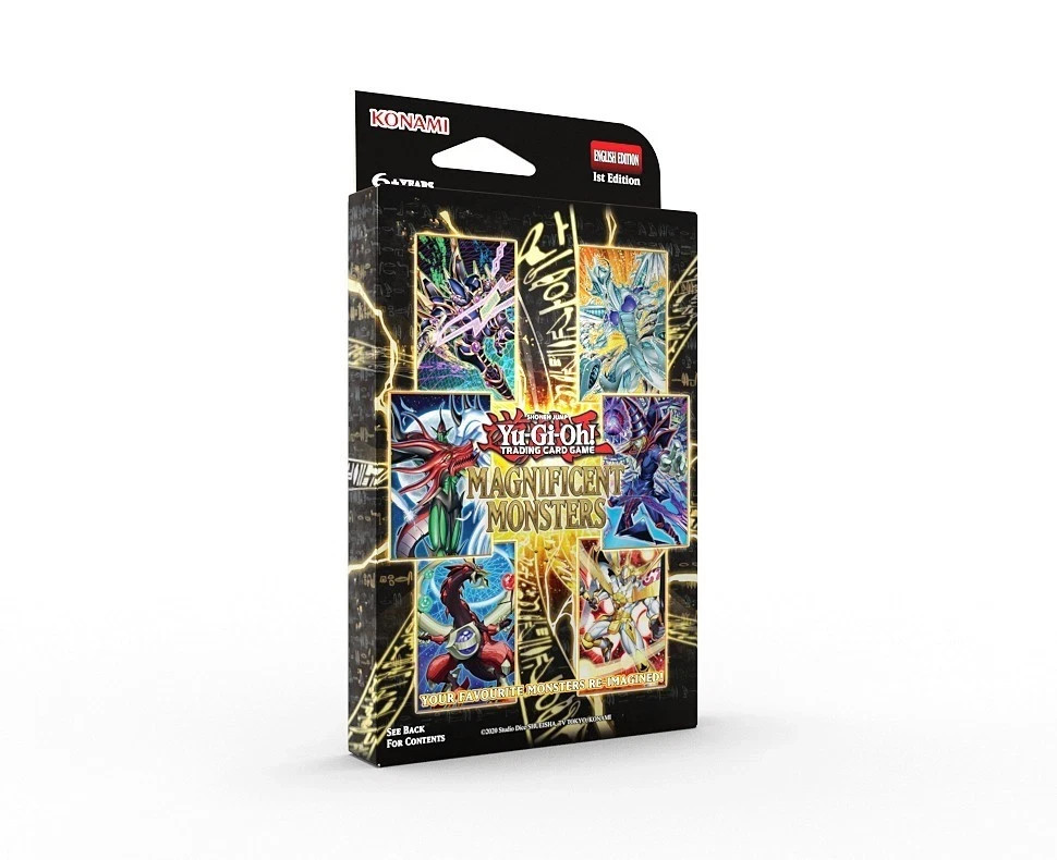 Yu-Gi-Oh Magnificent Monsters Box - 1st Edition - English - New Sealed Original Packaging