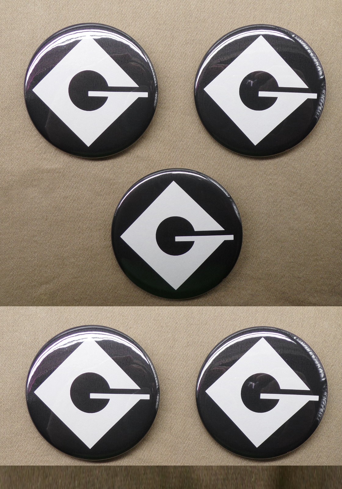 Gru Logo Five Large 2.25\