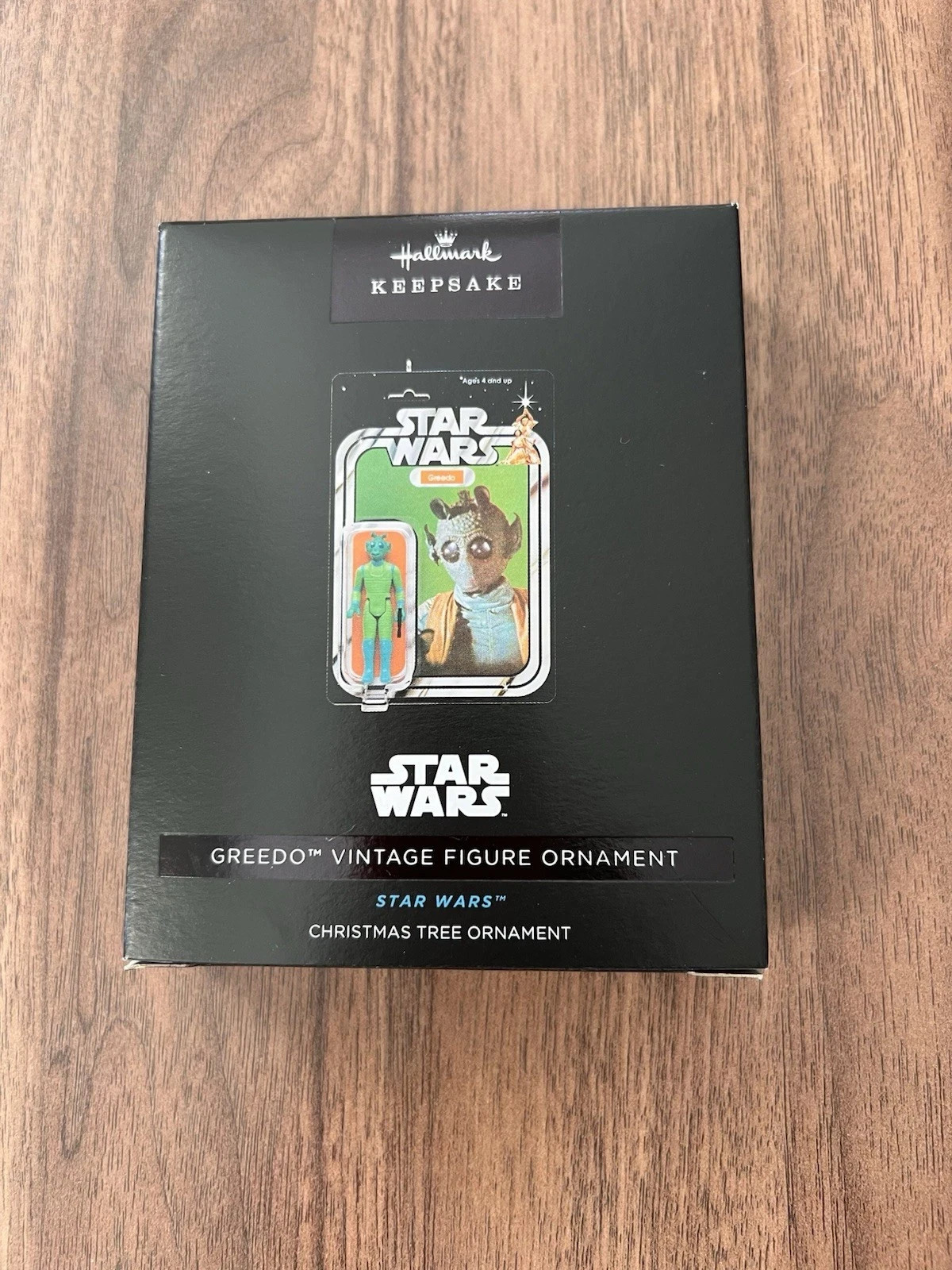 Hallmark Greedo Vintage Figure Star Wars Ornament 2026 NYCC EXCLUSIVE IN HAND