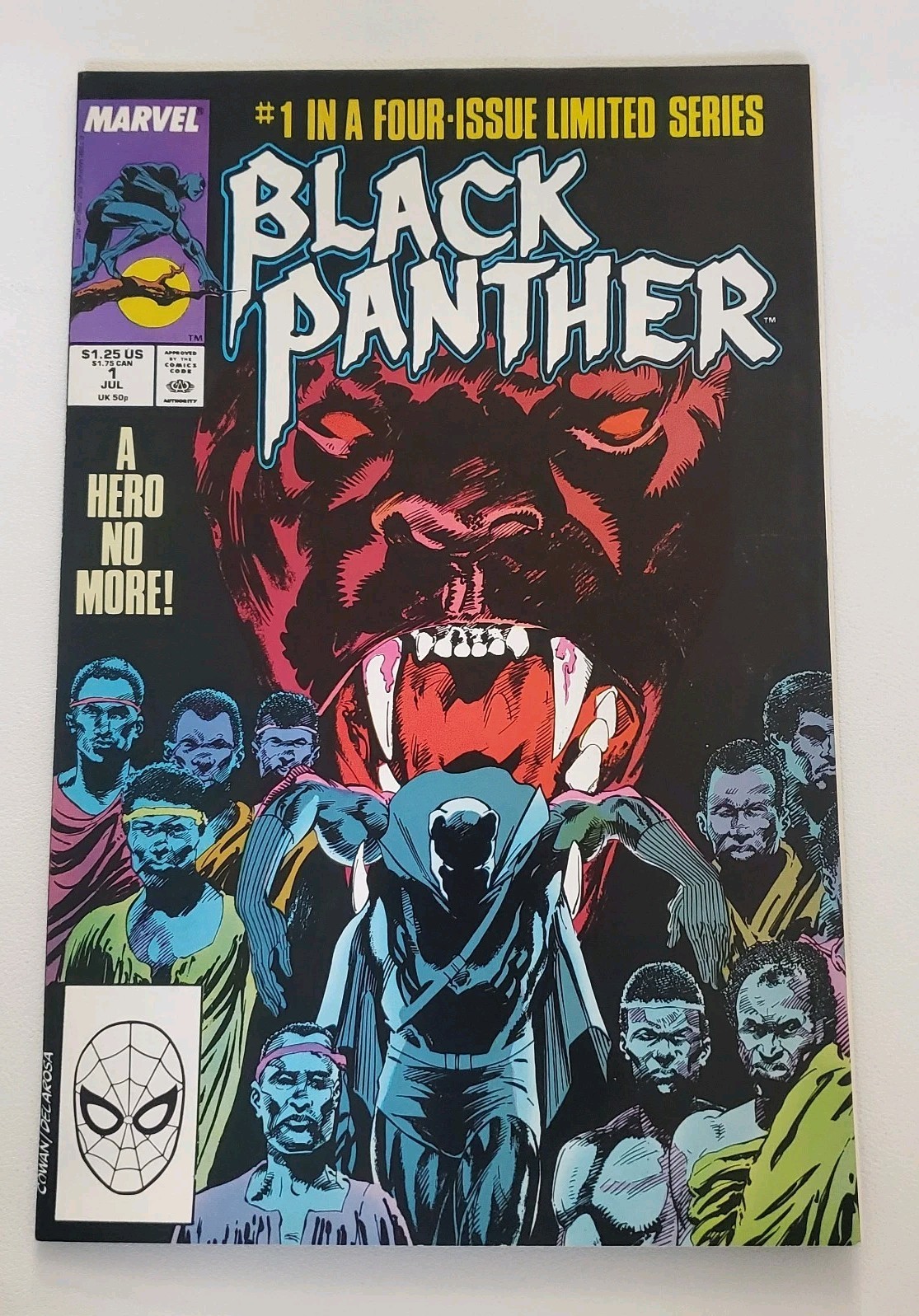 Nice grab — Black Panther #1 (July 1988, Four-Issue Limited Series) — a powerful