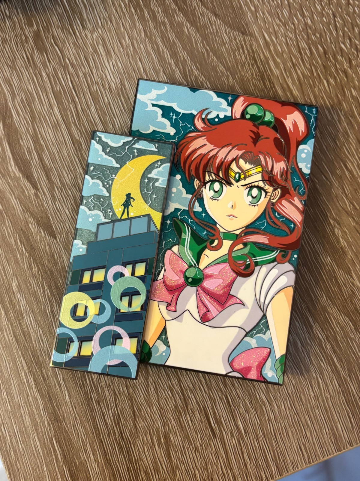 Sailor Jupiter Warrior Jumbo Enamel Pin by Hugo Did That Limited Edition Sailor Jupiter Warrior Jumbo Enamel Pin by Hugo Did That Limited Edition