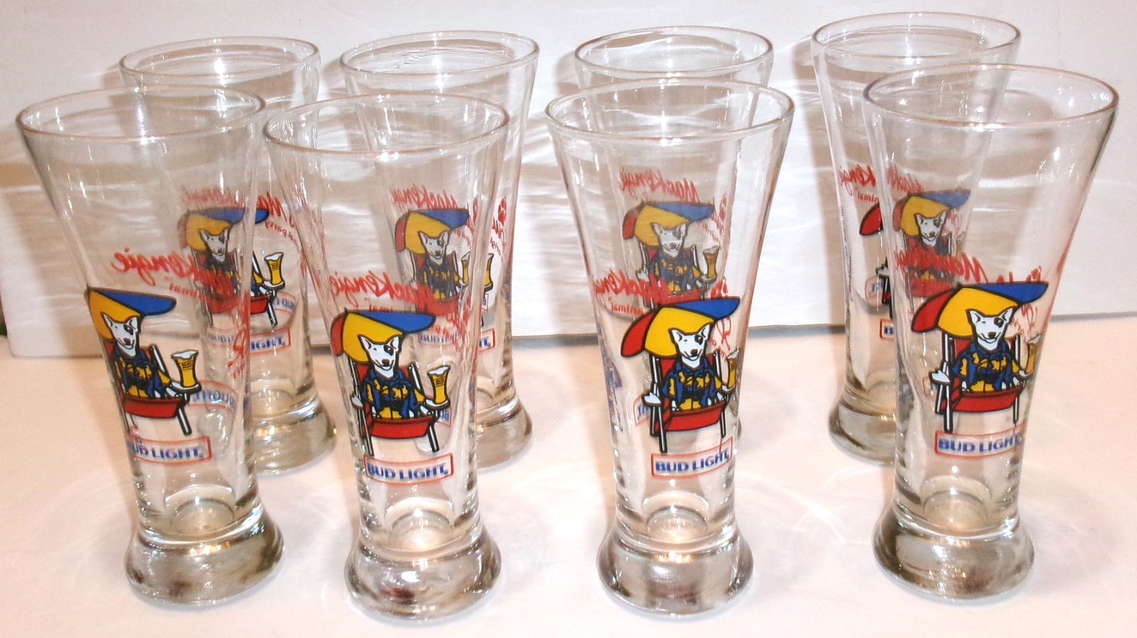8 Vtg Spuds Mackenzie Party Animal 7\ 8 Vtg Spuds Mackenzie Party Animal 7\