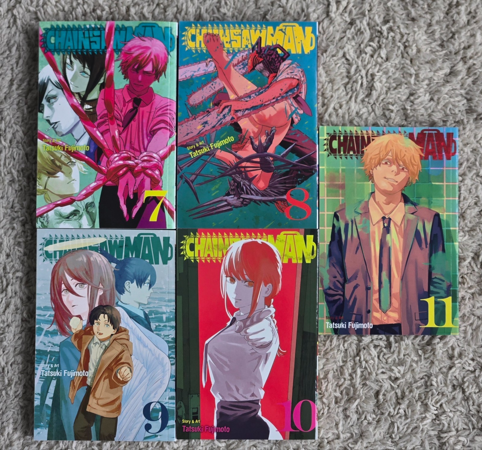 Chainsaw Man Manga Vol 7-11 Lot Set English VIZ After Reze Arc