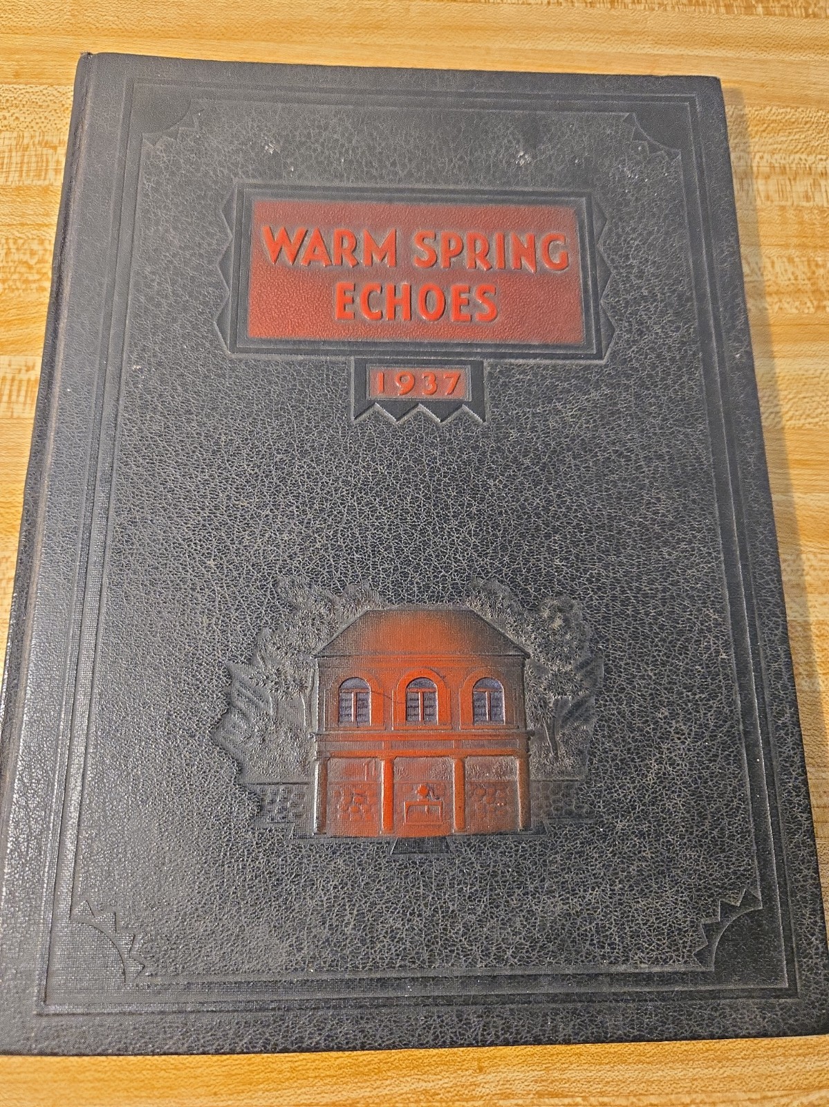 1937 Warm Spring Echoes Berkeley Springs HS Morgan County WV