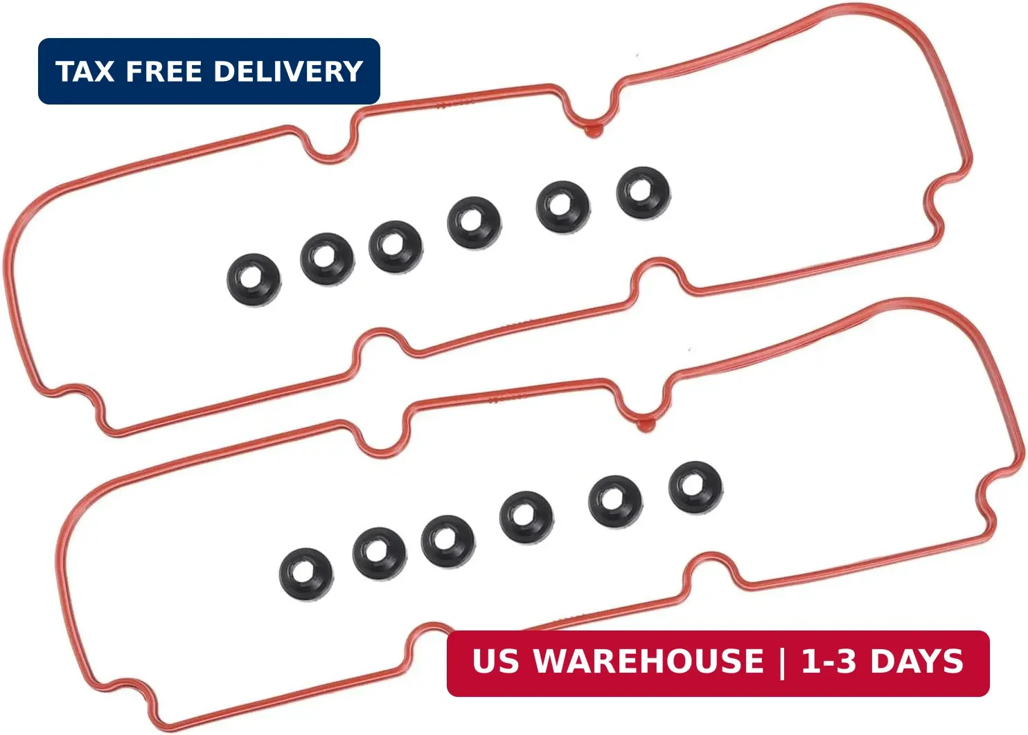 1 Set Engine Valve Cover Gasket Fit for Buick for Chevrolet for Oldsmobile VS500 1 Set Engine Valve Cover Gasket Fit for Buick for Chevrolet for Oldsmobile VS500