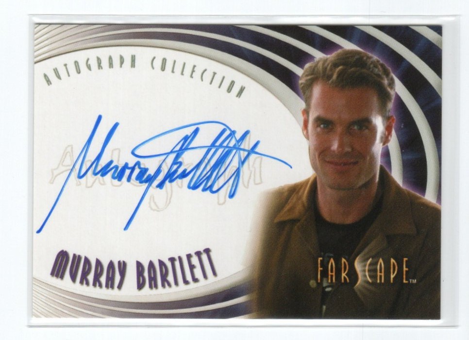 Farscape Season 4 Autograph Card Auto A29 Murray Bartlett as D.K