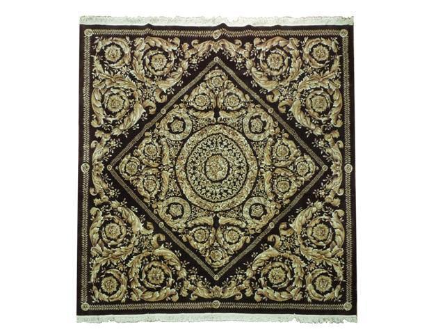 10' SQUARE French Savonnerie QUALITY NEW Handmade Rug PIX-16000
