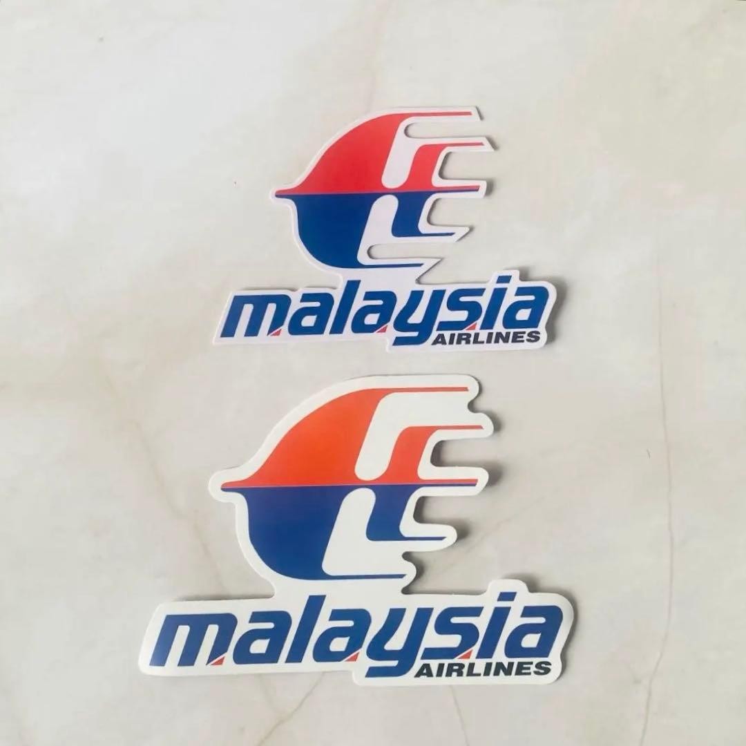Airline Waterproof Sticker Set Malaysia Airlines Aviation Decals Japan