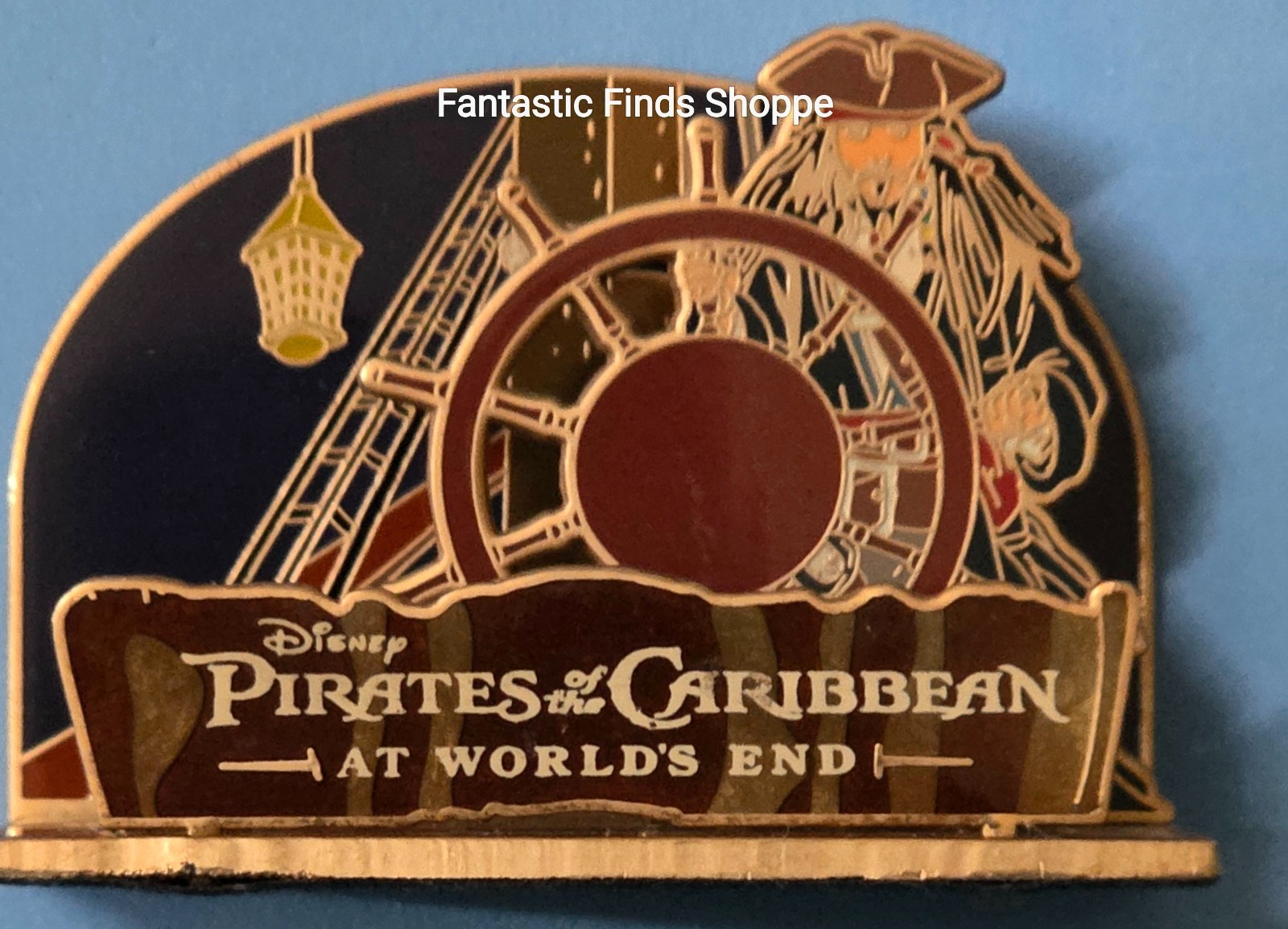 Disney DSF Pirates of Caribbean At World\'s End Jack Sparrow Diorama LE 300 Pin