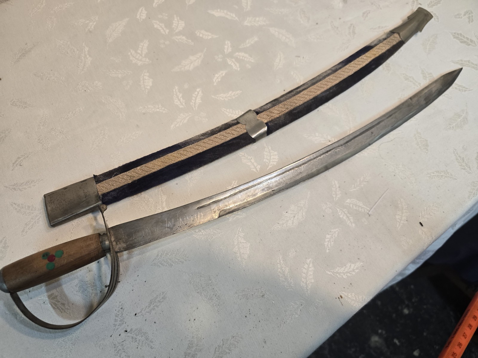 Antique India Short Sword 18th Century Style Made In India Steel