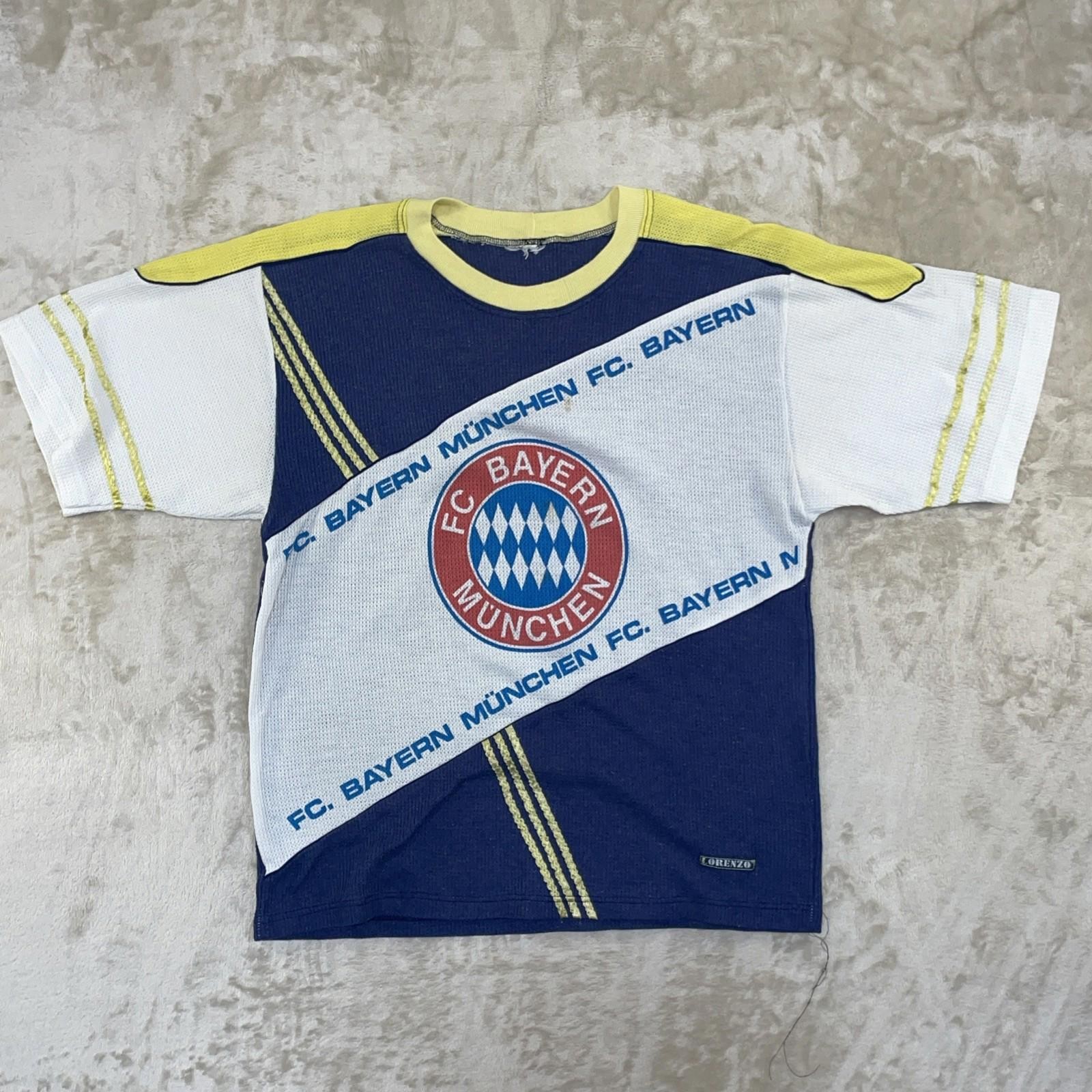 Vintage 90s Bayern Munchen FC Jersey Lorenzo (Cut tag But Fits Sz M) RARE