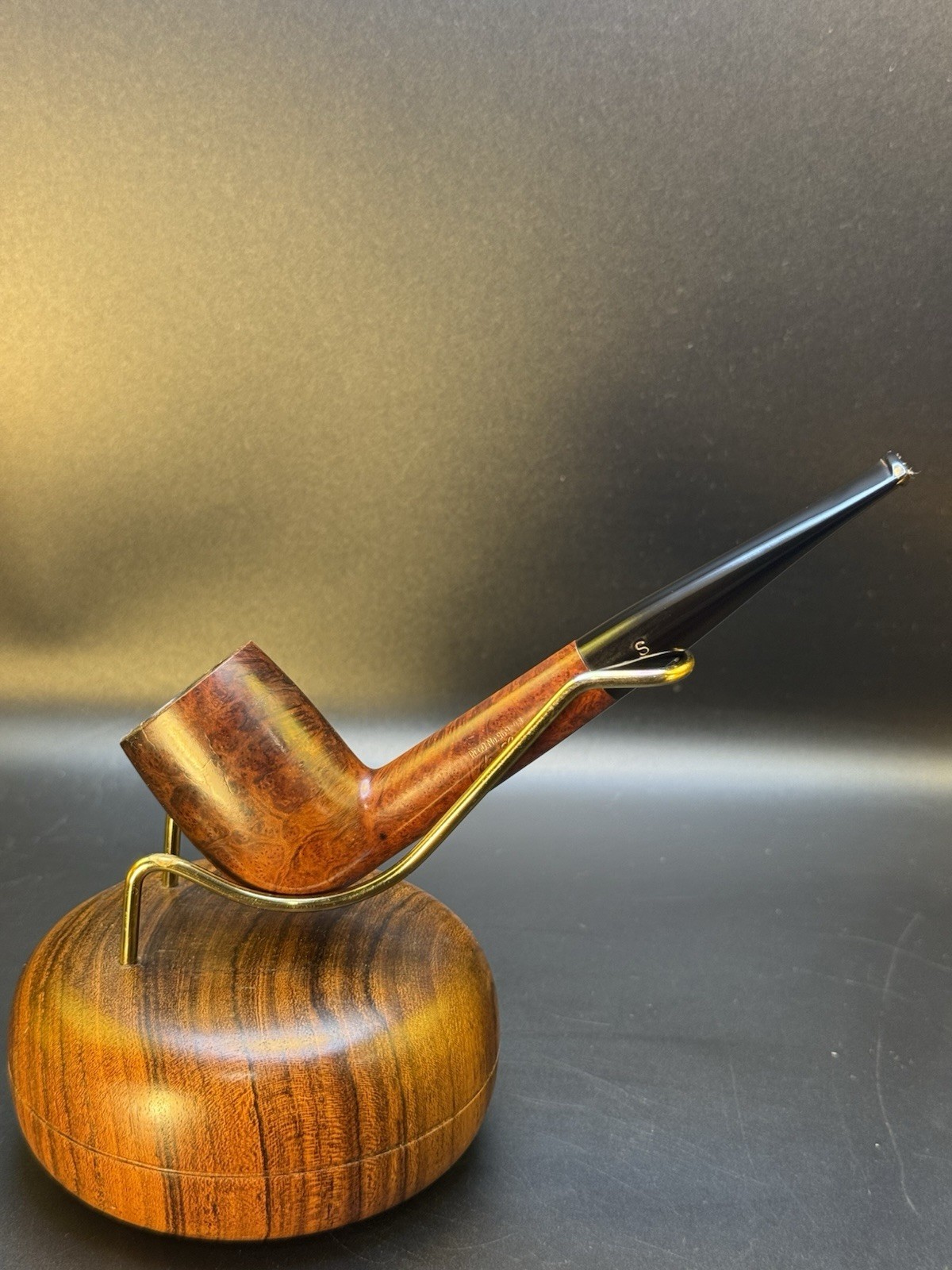 Vintage Regd Stanwell De Luxe Billiard 497 Tobacco Pipe