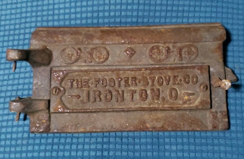 The Foster Stove Co - Ironton, Ohio - Stove Draft Door