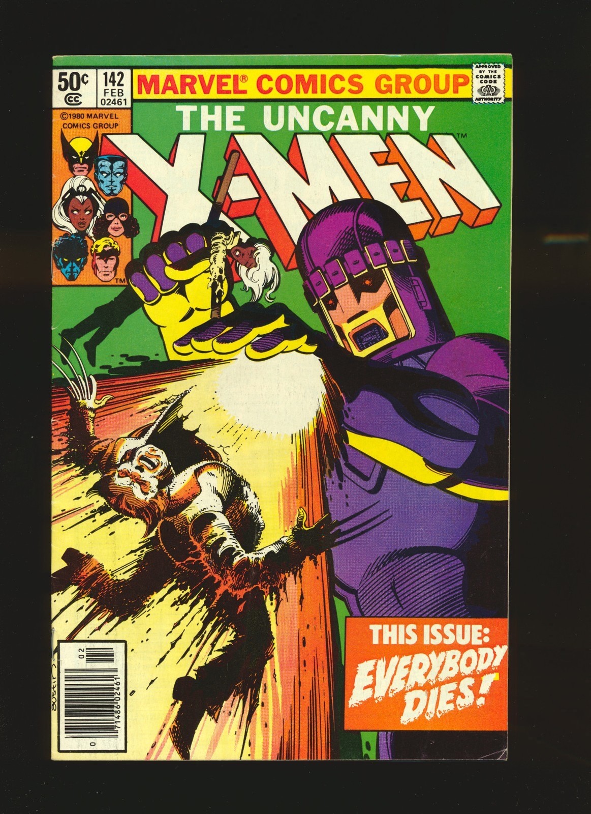 Uncanny X-Men #142, FN+ 6.5, Newsstand; Days of Future Past