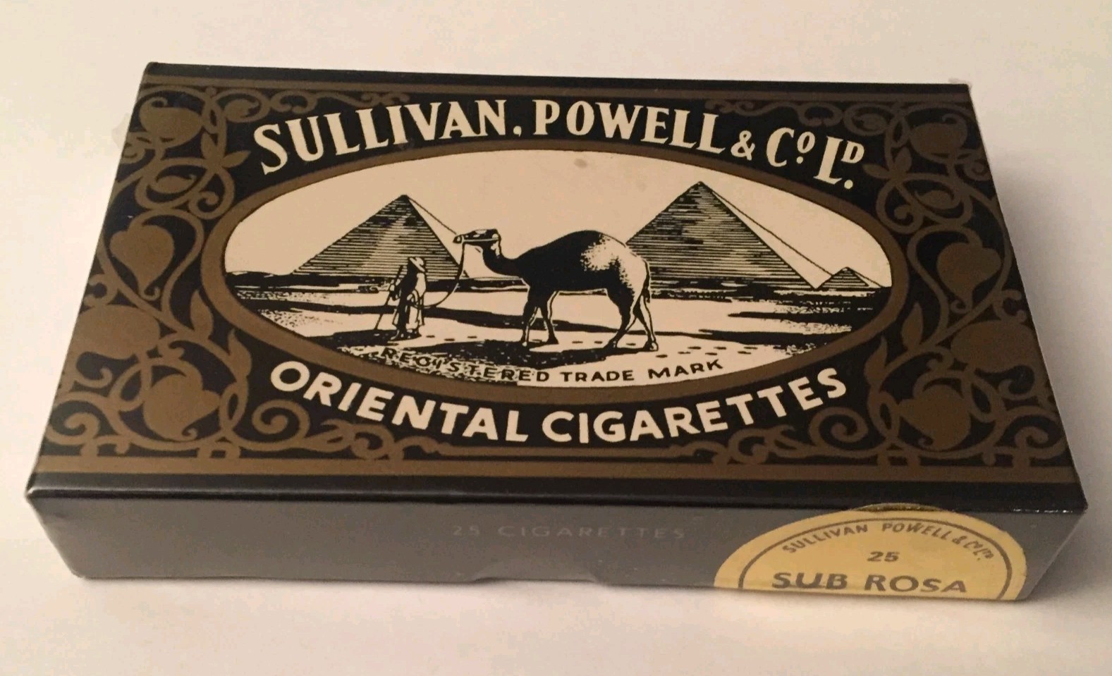 Original vintage sealed pack from the 1970s, produced by Sullivan, Powell & Co.