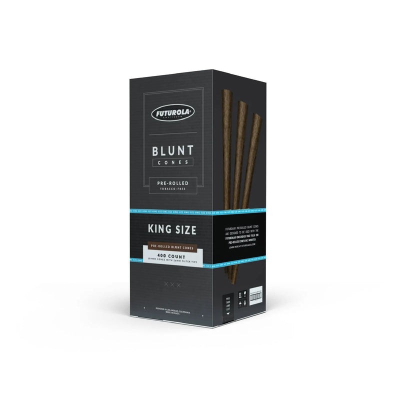 Futurola King Size Bulk Box Blunt Cones - 400 Count Futurola King Size Bulk Box Blunt Cones - 400 Count