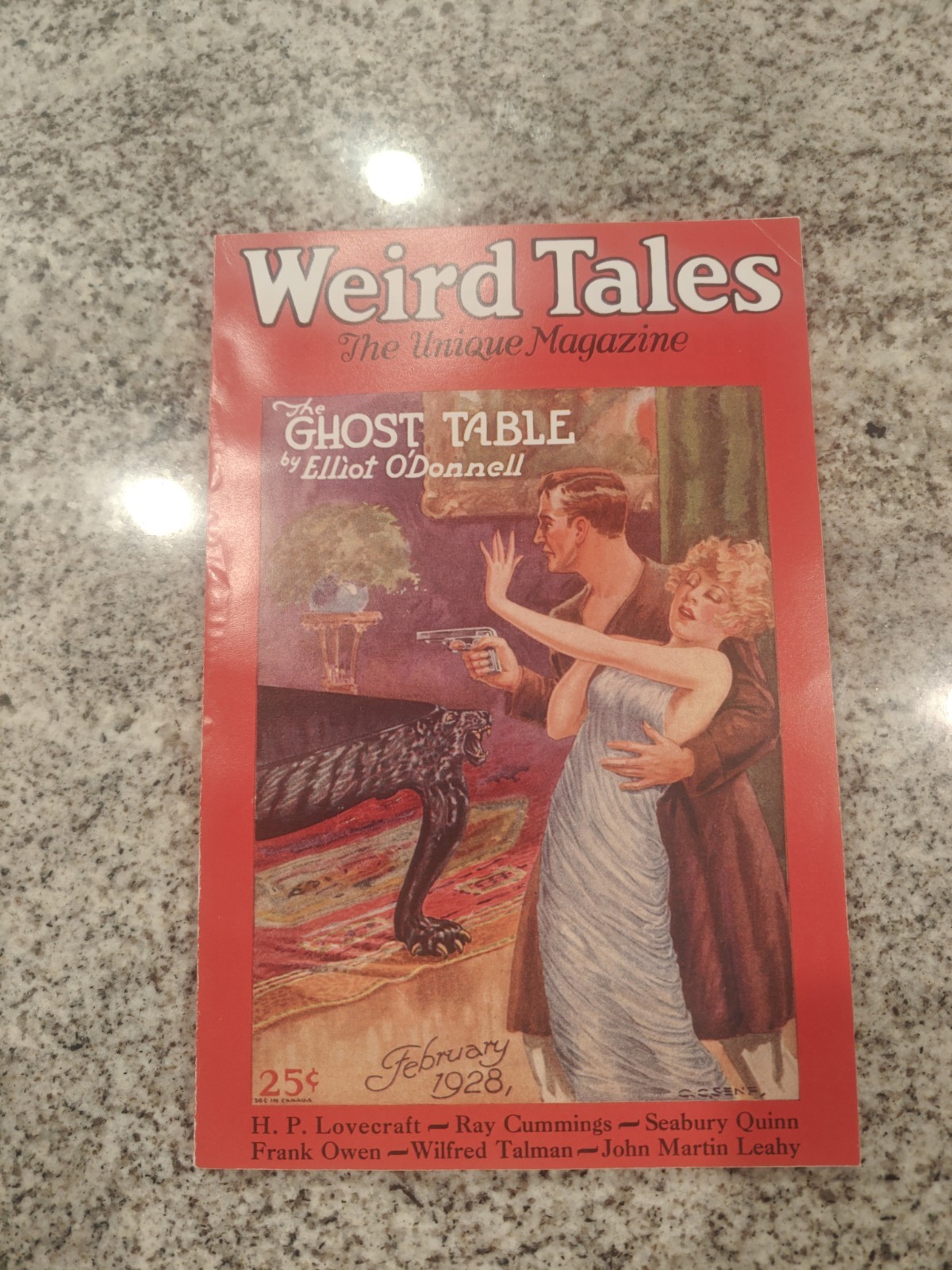 Weird tales Girasol Collectibles February 1928 HP Lovecraft 1st Call Of Cthulhu