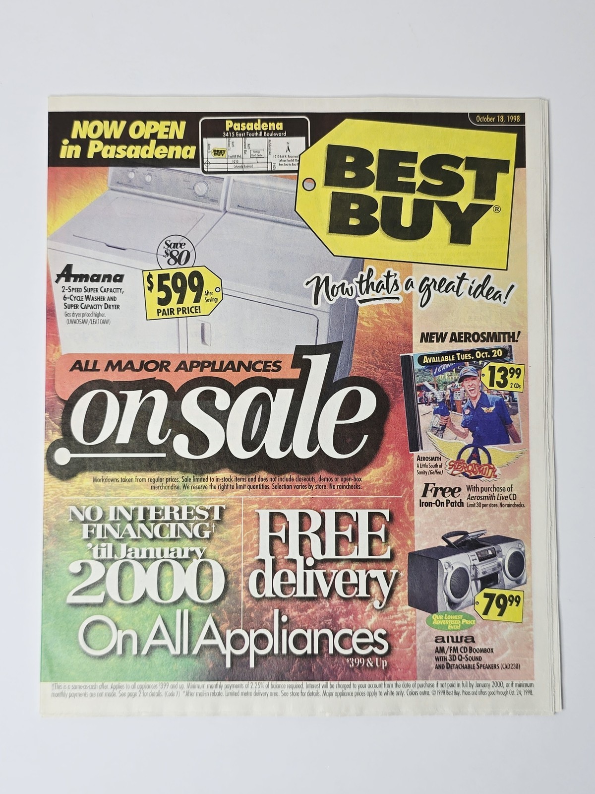 Best Buy Oct 1998 Nintendo 64 Sony PlayStation Electronics Newspaper Circular