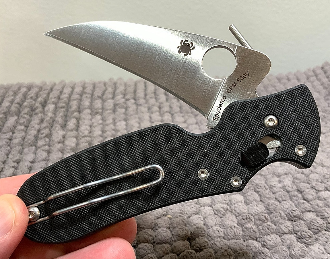Spyderco P'Kal C103GP CPM S30V *Emerson* (PPPP) Full Pull Opening Folding Knife
