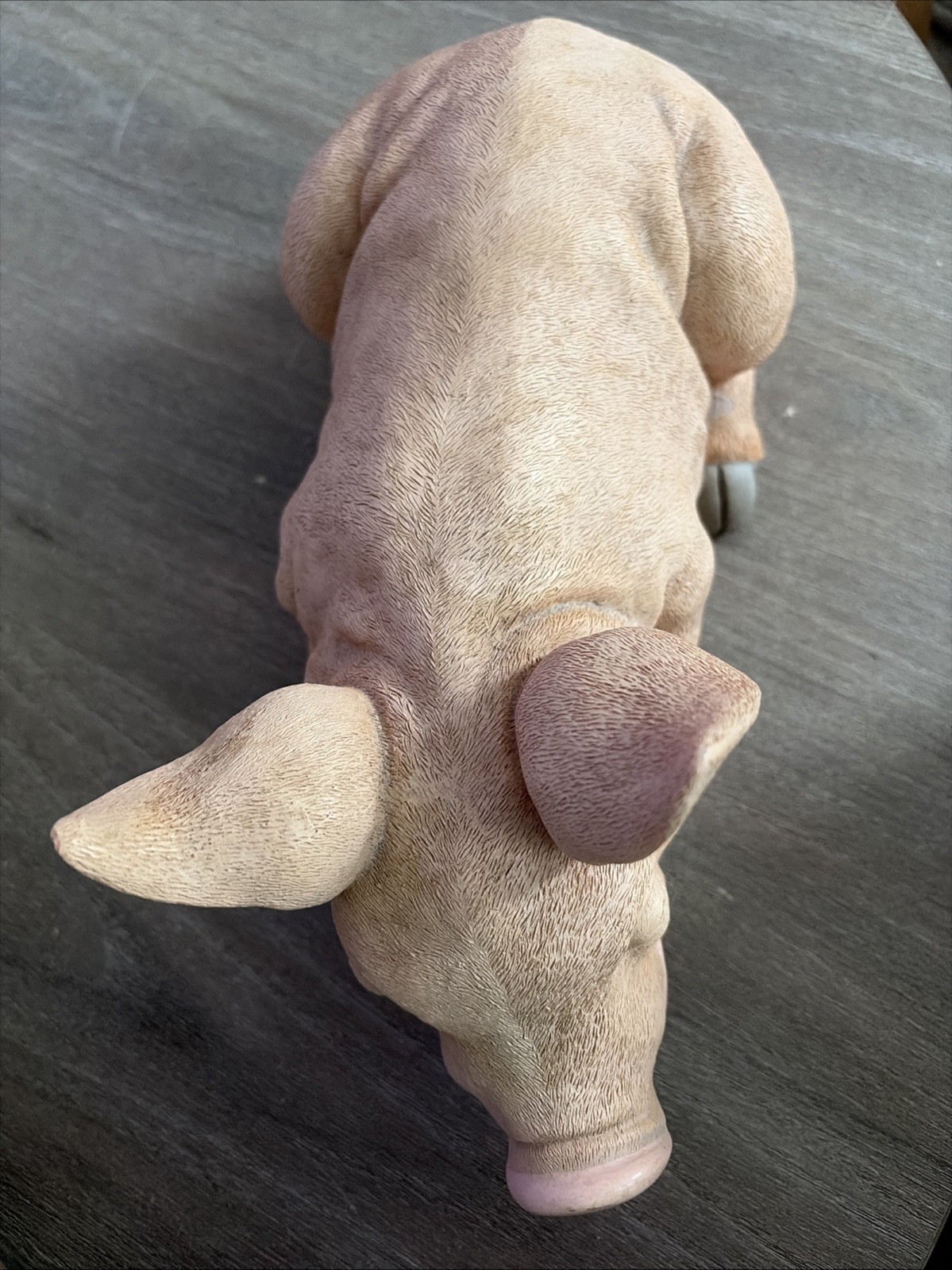 Vintage 1999 ABC Distributing Large Realistic Pig Figurine Farmhouse Decor 12”