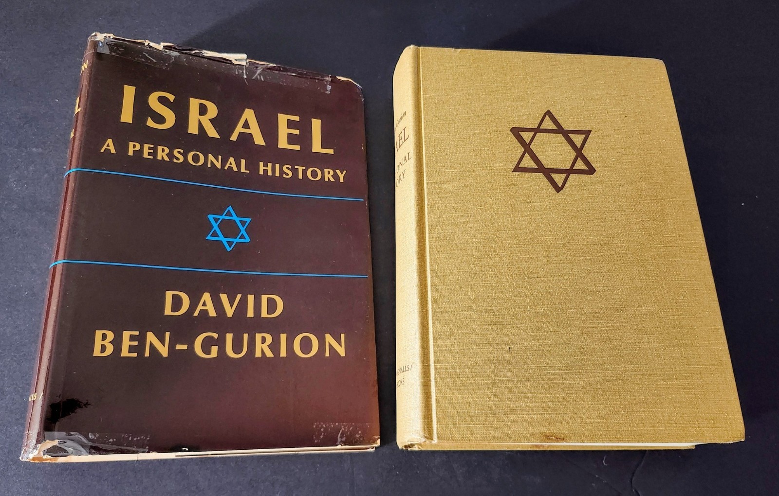 Vint 1971 Israel; A Personal History By David Ben-Gurion Hardcover 1st Edition.