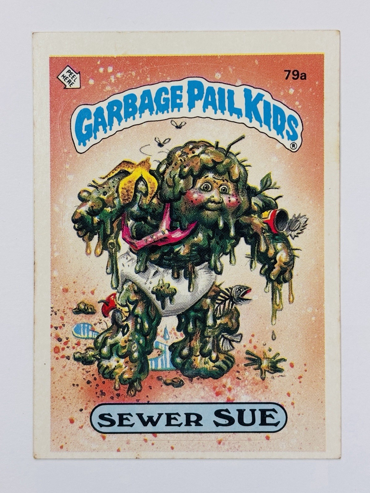 1985 Topps Garbage Pail Kids -Series 2 -Matte #79a SEWER SUE (VG) See PICS