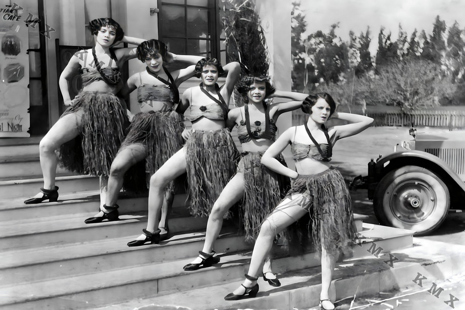 1920\'s Los Angeles Chorus Girls  4x6 photo