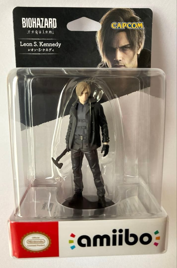 amiibo Resident Evil Requiem BIOHAZARD Leon Scott Kennedy CAPCOM New