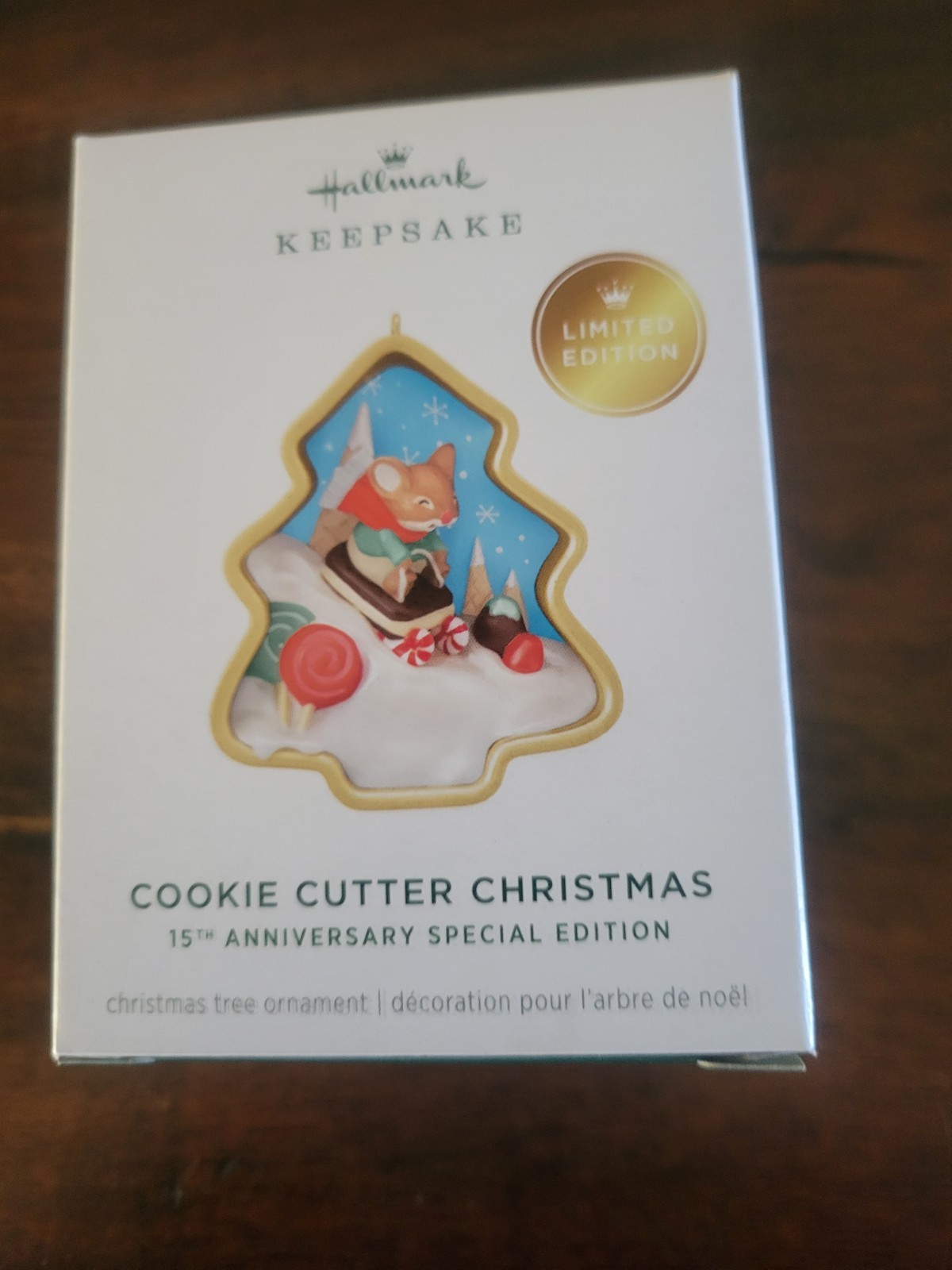 MIB Hallmark 2026 COOKIE CUTTER 15th Anniversary LTD Ornament - 