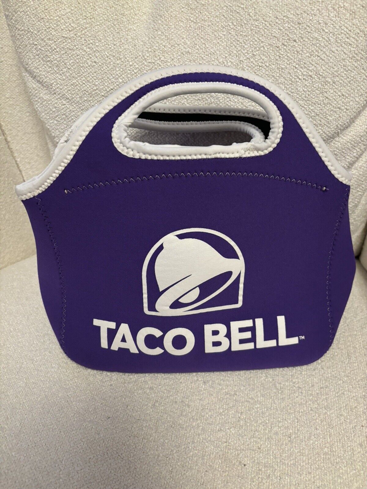 Cool Lunch Bag Taco Bell Neoprene Rare Fast Food Lunchbox