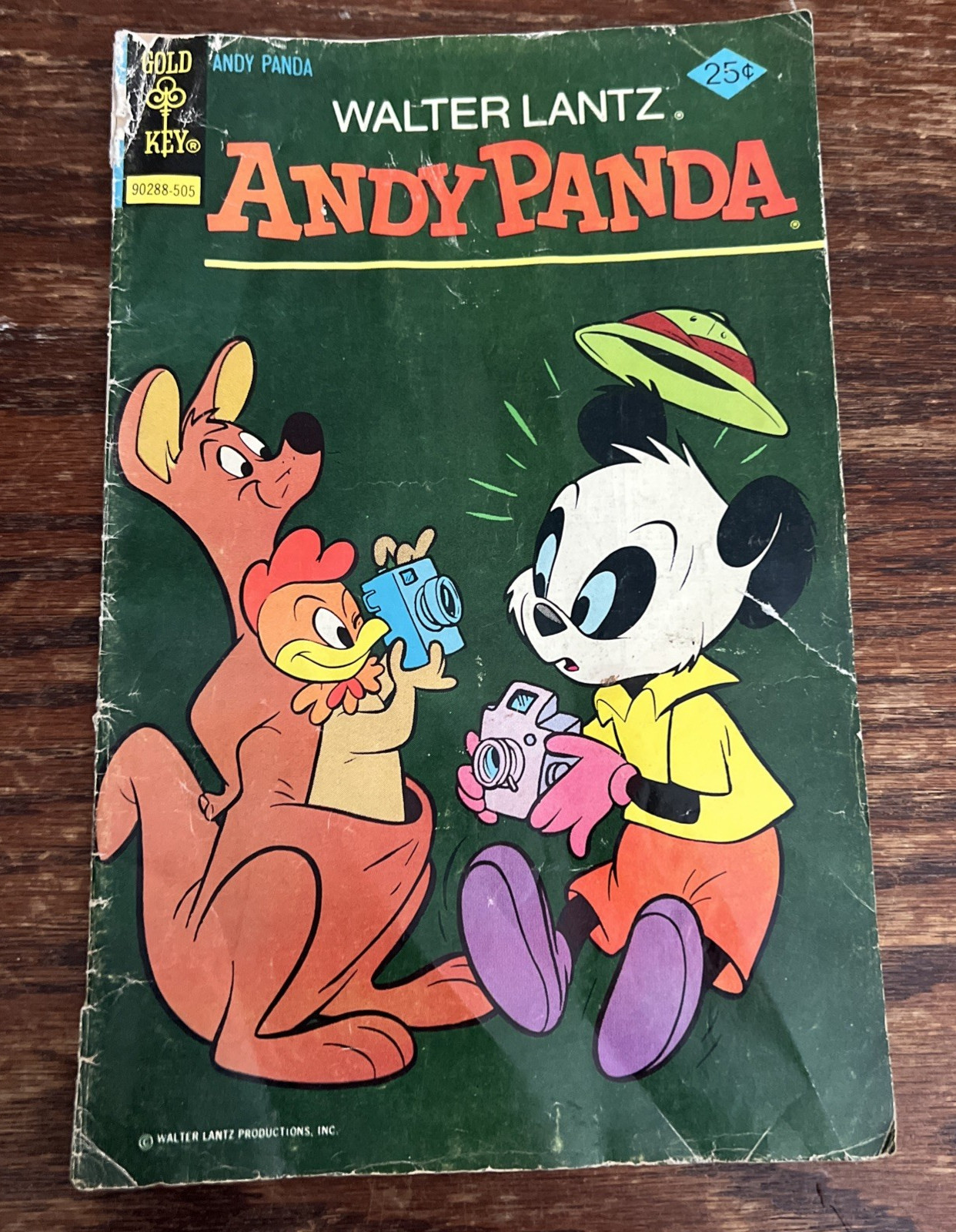 Walter Lantz Andy Panda #8 Gold Key Comics May 1975