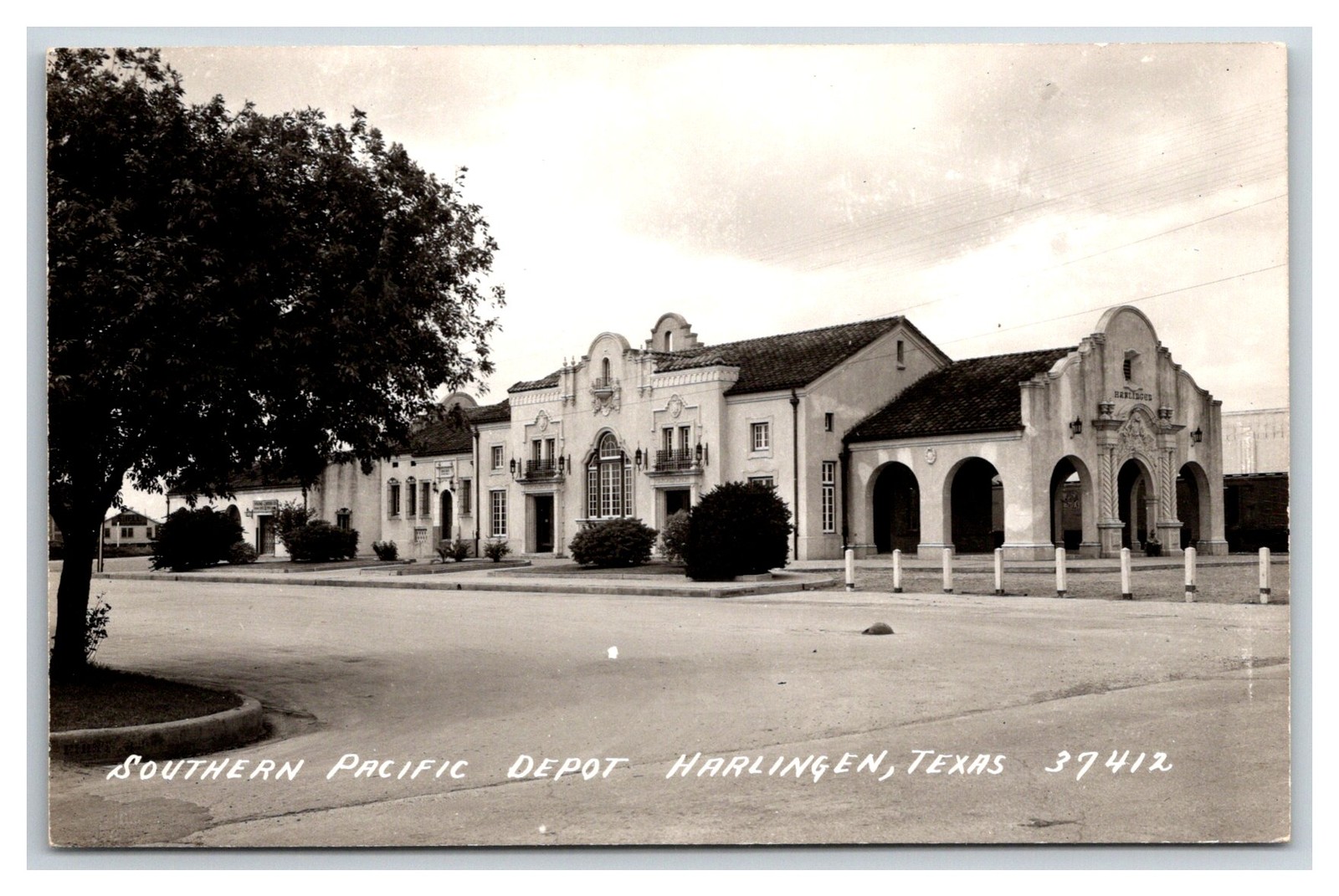 RPPC Southern Pacific Railroad Depot Harlingen Texas TX