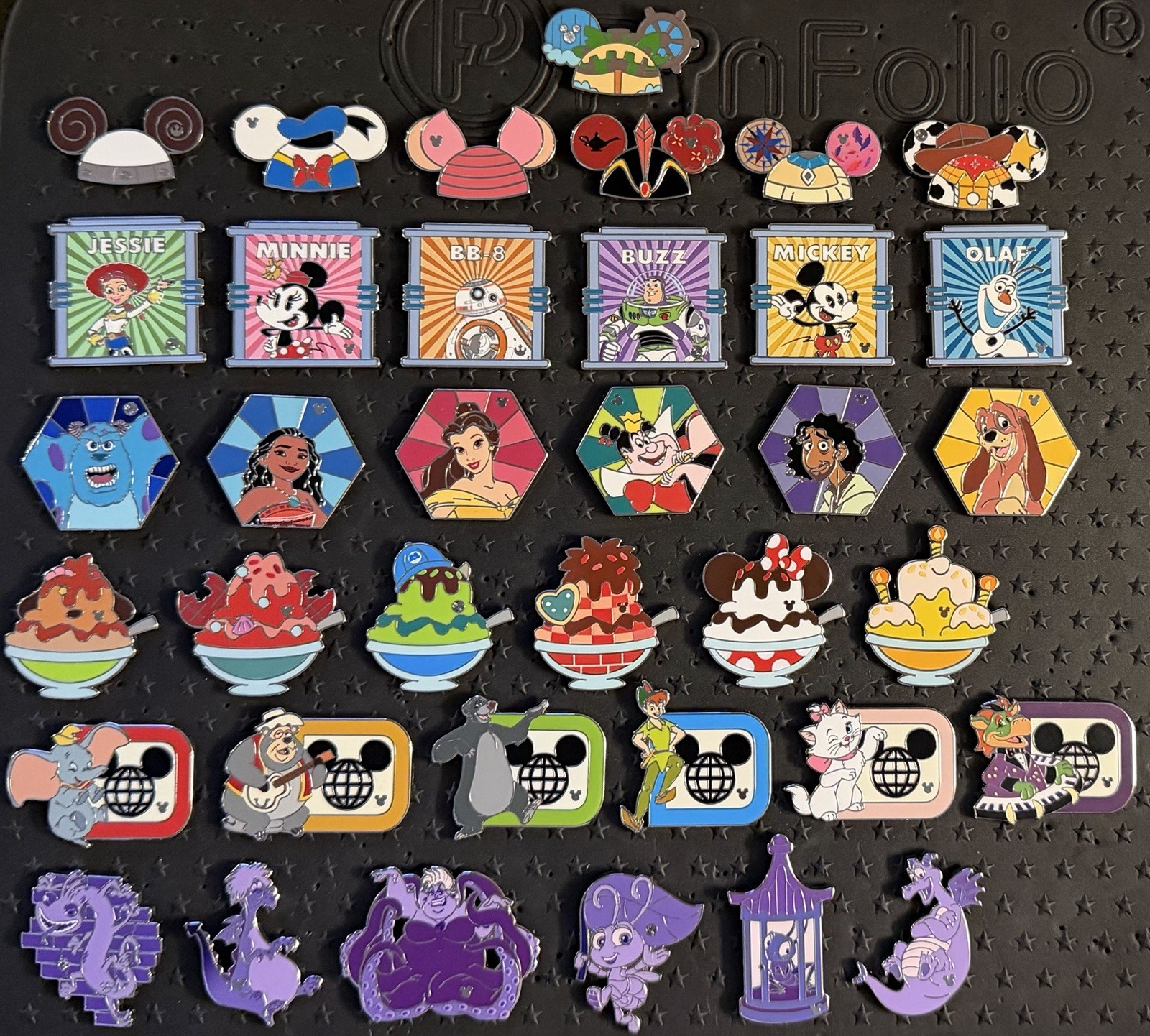 WDW Complete 2026 Hidden Mickey Wave B Set with Chasers and Super Chaser