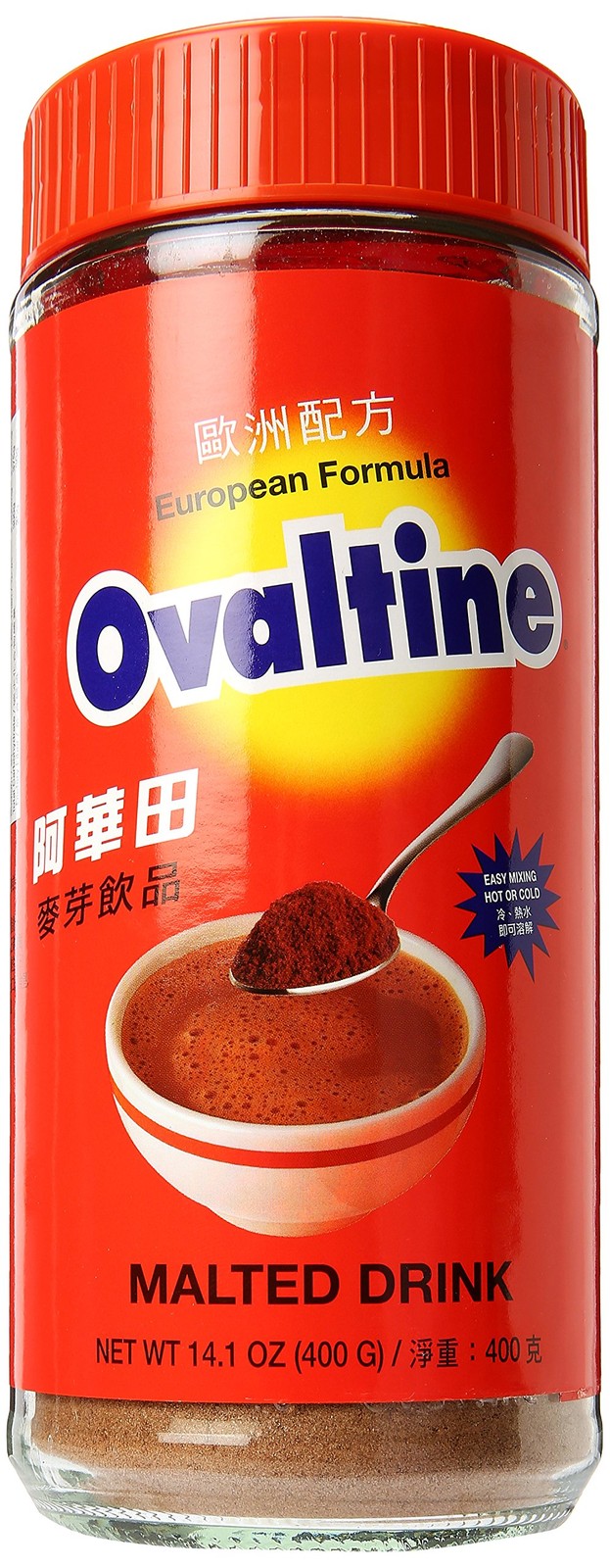 Ovaltine European Formula Malted Drink, 14-Ounce 14.1 Ounce (Pack of 1) Ovaltine European Formula Malted Drink, 14-Ounce 14.1 Ounce (Pack of 1)